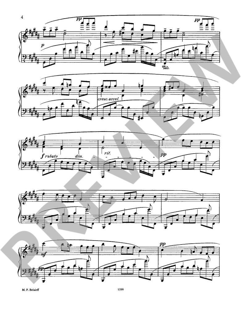 Preludes(5) Opus 16